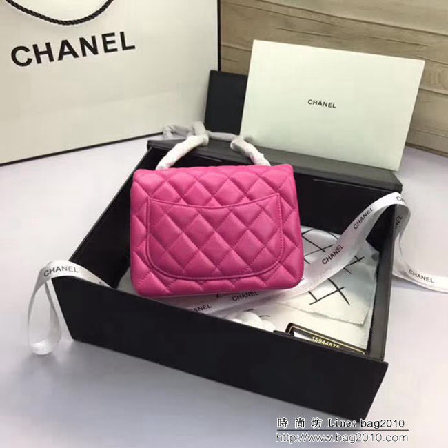 香奈兒CHANEL 升級版A1115進口小羊皮金銀鏈條單肩斜挎包 DSC1615